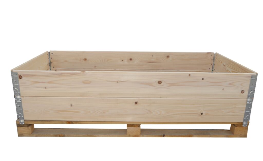 Zdjęcie przedstawię nadstawkę paletową niestandardową. Producent firma JAWID